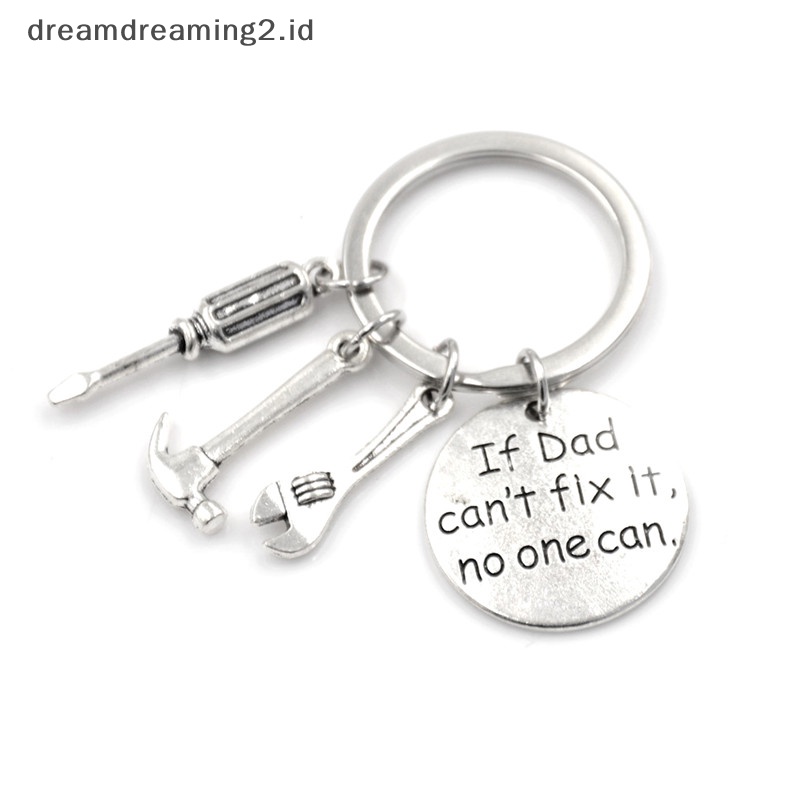 (drea) Kl Ayah Tidak Bisa Memperbaikinya No One Can Hand Tools Keychain, Dadddy Keyring, Hadiah Ayah, Hari Ayah, Gantungan Kunci Bapak //