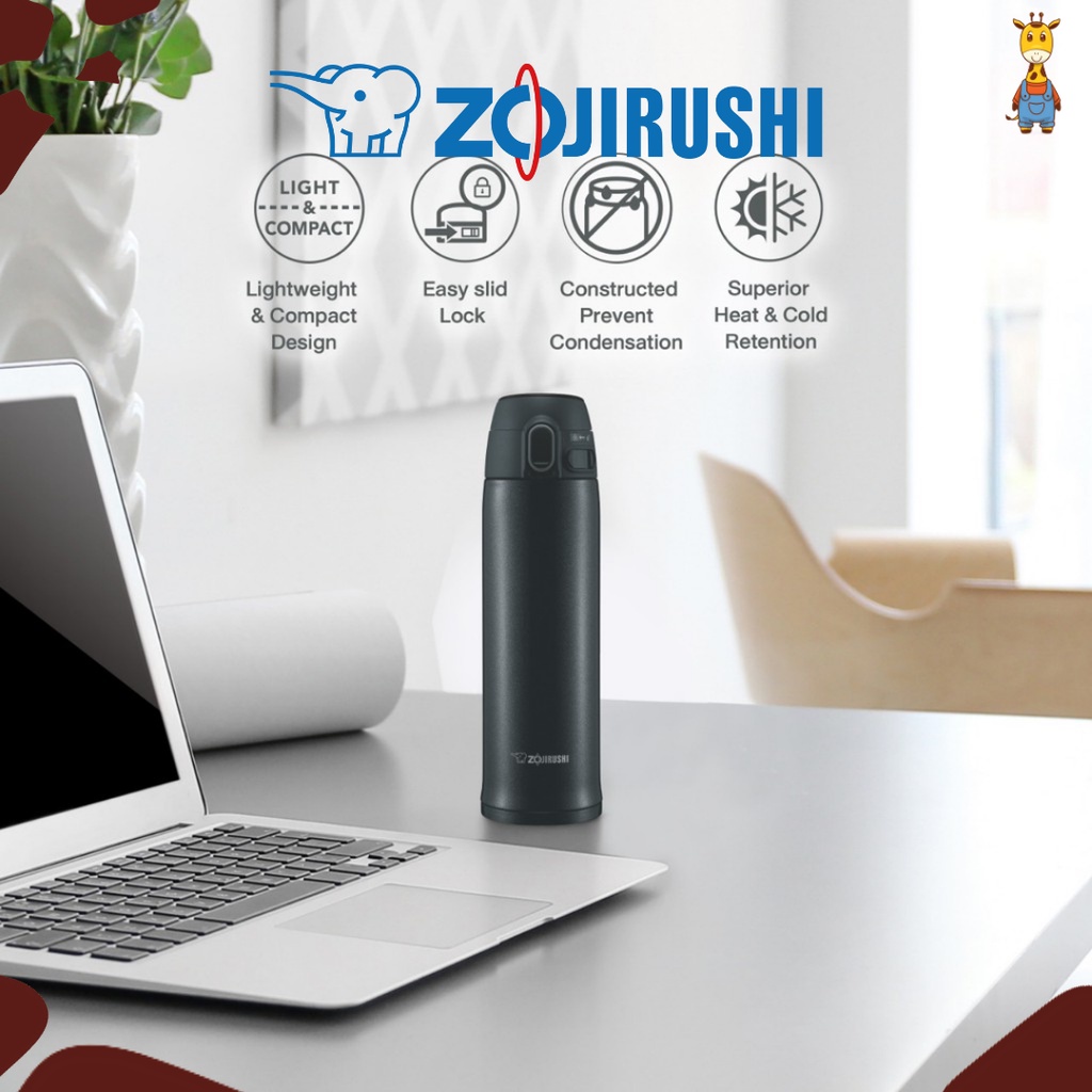 Zojirushi Mug SM-TA48 480mL - Vacuum Mug Botol Minum Tumbler