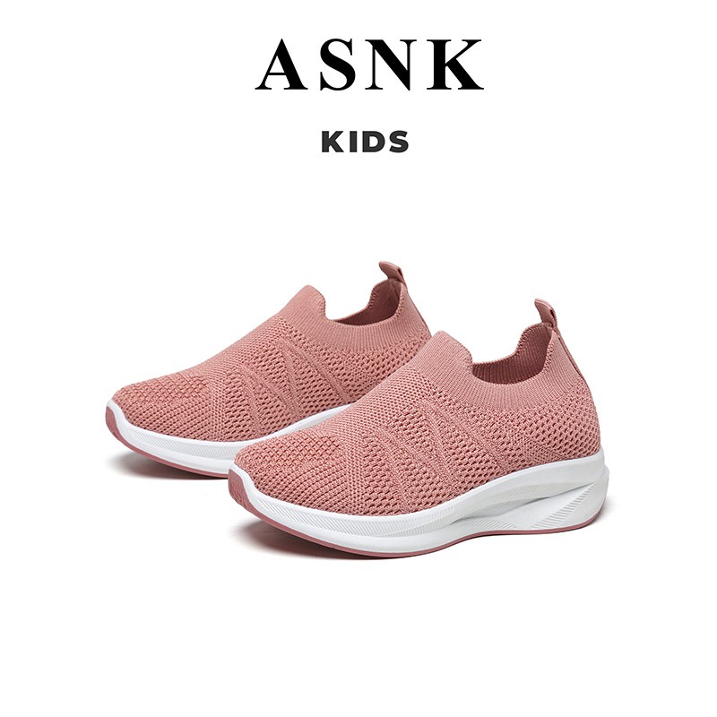 [GROSIR][COD] SEVEN_DAY SEPATU RAJUT SNEAKERS ANAK-ANAK UNTUK ANAK LAKI-LAKI &amp; ANAK PREMPUAN USIA 3-12 TAHUN / WM2323 PINK