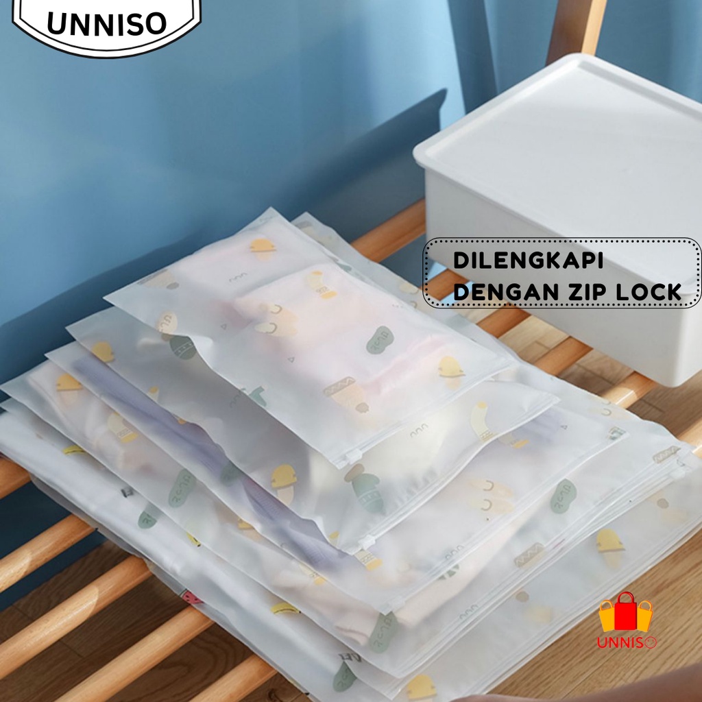 UNNISO - Kantong Zipbag Organizer Multifungsi