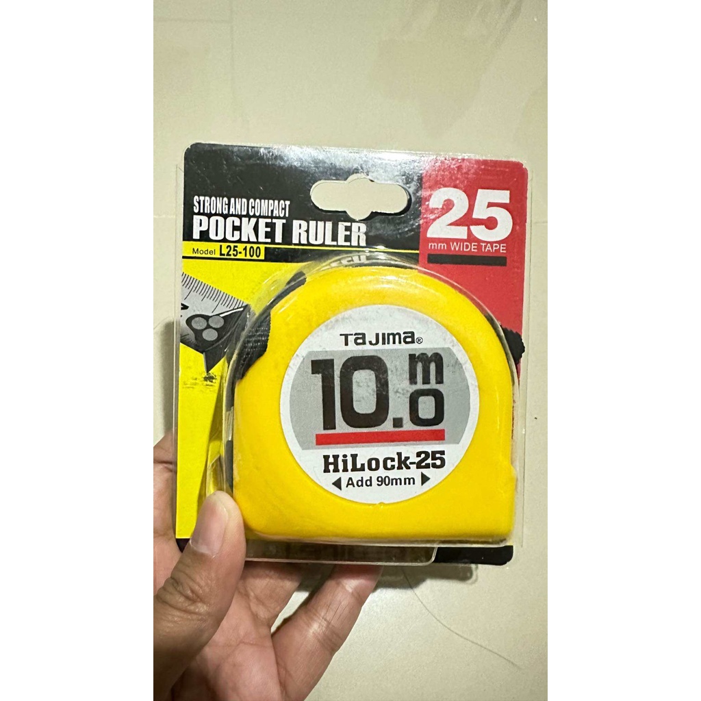 meteran tajima 10 7.5 5 3 meter