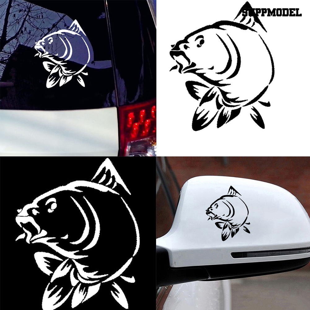 [SM] Stiker Styling Mobil Ikan Gurame Tahan Air Truk Kayak Boat Decals Dekorasi