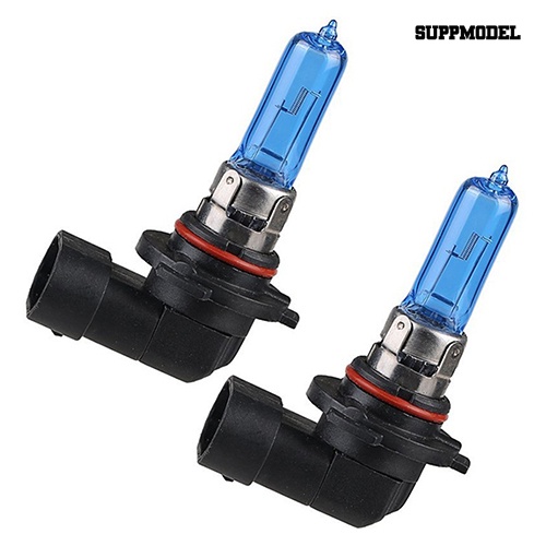 [SM]2Pcs 100w 12V 9005/HB3 6000K Xenon Gas Halogen Headlight Cahaya Putih Lampu Bohlam