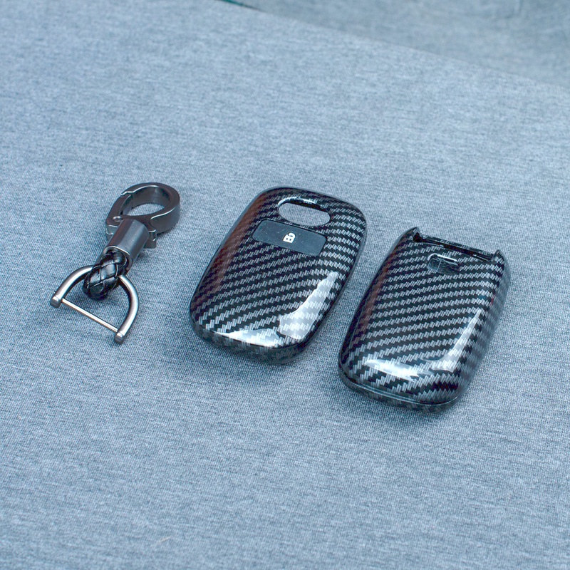 Casing Kunci Remote Mobil Carbon Fiber/Casing Kunci Motif Carbon/Toyota RAIZE/ROCKY/AVANZA New 2022/Xenia New 2022/Veloz 2022/Key Case Sarung Remote/Casing Kunci Motif Carbon/ABS Carbon Fiber