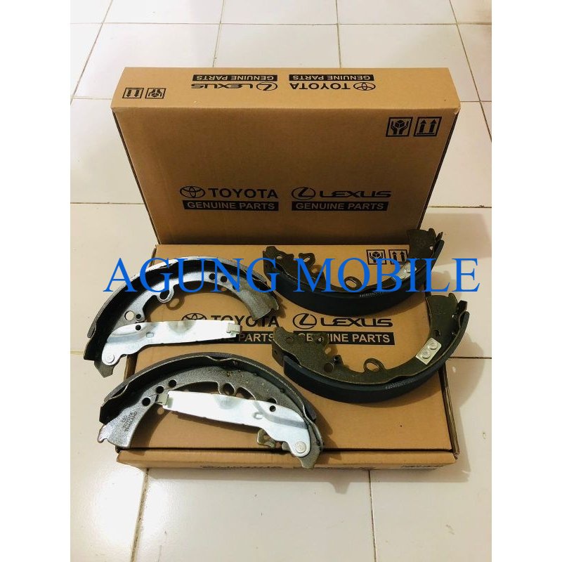 KAMPAS REM BRAKE SHOE BELAKANG TOYOTA FORTUNER (TH 05-15) / HILUX VIGO