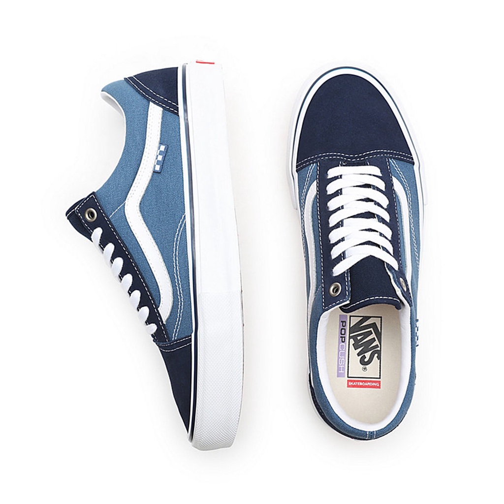 SEPATU VANS OFF THE WALL | SKATE OLD SKOOL NAVY