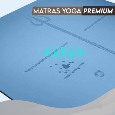 MATRAS YOGA PREMIUM !! MATRAS MATT RUBBER CANTIK HIGH QUALITY / MATRAS OLAHRAGA YOGA VIDICI