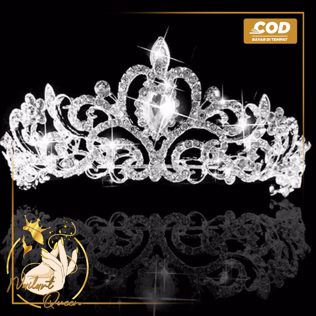 Tiara Mahkota Kristal Austria untuk Pengantin / Pernikahan / Prom