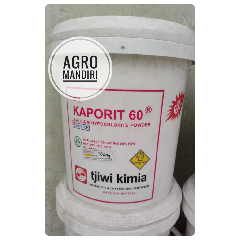 Kaporit Powder Tjiwi Kimia 60% Repack 1 Kg Penjernih Air, Penghilang Bau
