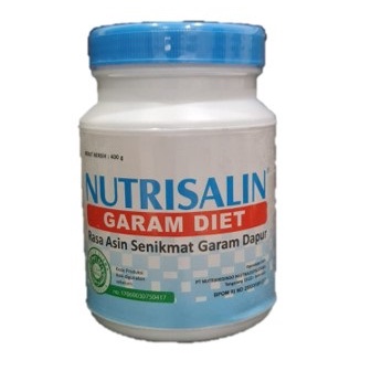 Nursalin Garam Diet Salt Sehat Halal 400 Gram 200Gram