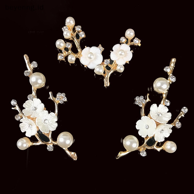 Beyen 1Pcs Mutiara Imitasi Berlian Imitasi Bunga Cabang DIY Membuat Perhiasan Aksesoris ID