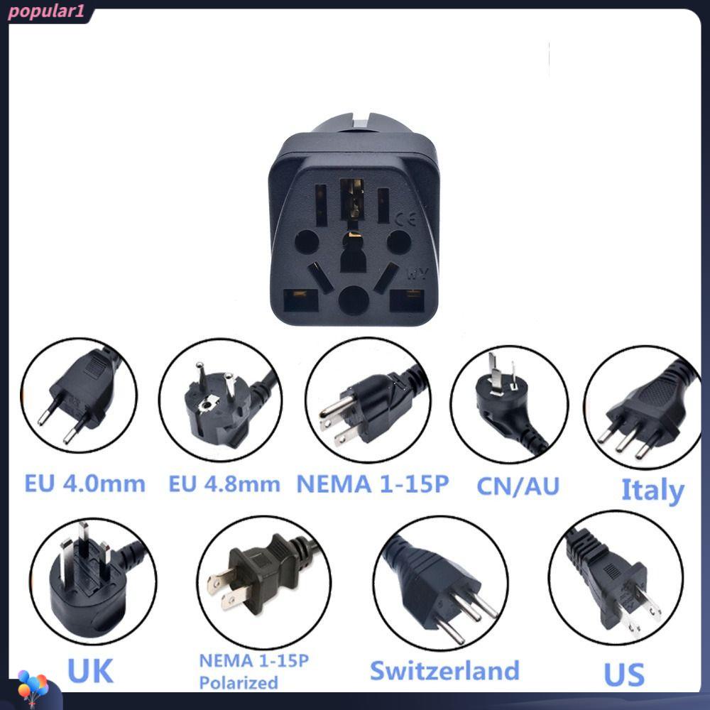 POPULAR Power Socket 16A250V Untuk Travel Adapter Plug