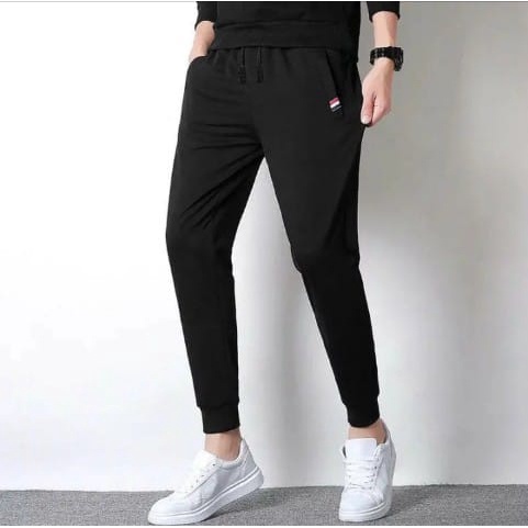 PROMO HEBOH!!! Celana Jogger pria wanita UNISEX panjang training trening trining terening Jogger Gym olahraga jumbo style korea