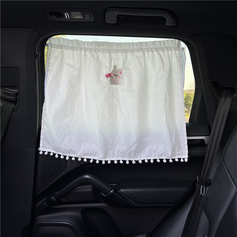 Pelindung Matahari Mobil, Mobil Kreatif Lucu tulip bear sunshade