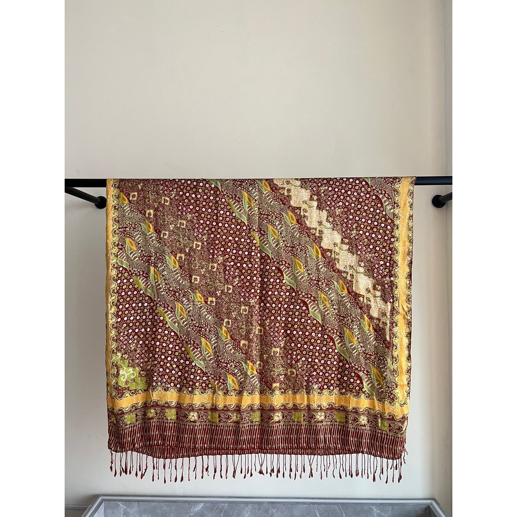 RATU - Selendang Sutra Batik Tulis 29