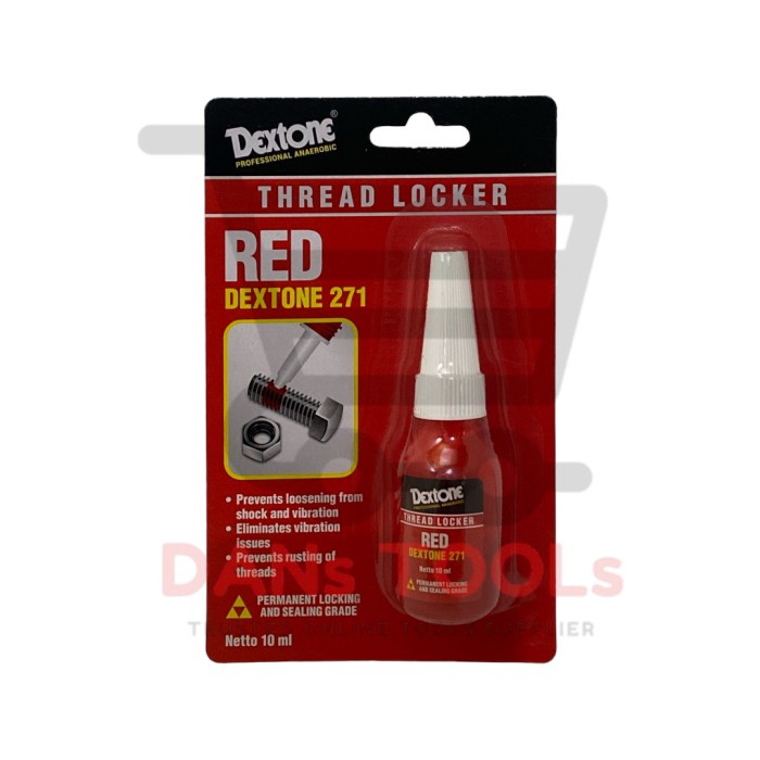 Thread Locker DEXTONE 271 - Lem Baut - Lem Trimpot