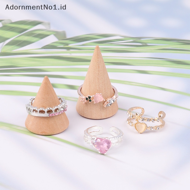 [AdornmentNo1] Fashion hati Vintage cinta cincin untuk wanita INS Punk Gothic terbuka geometris jari cincin pesta pernikahan perhiasan gadis trendi