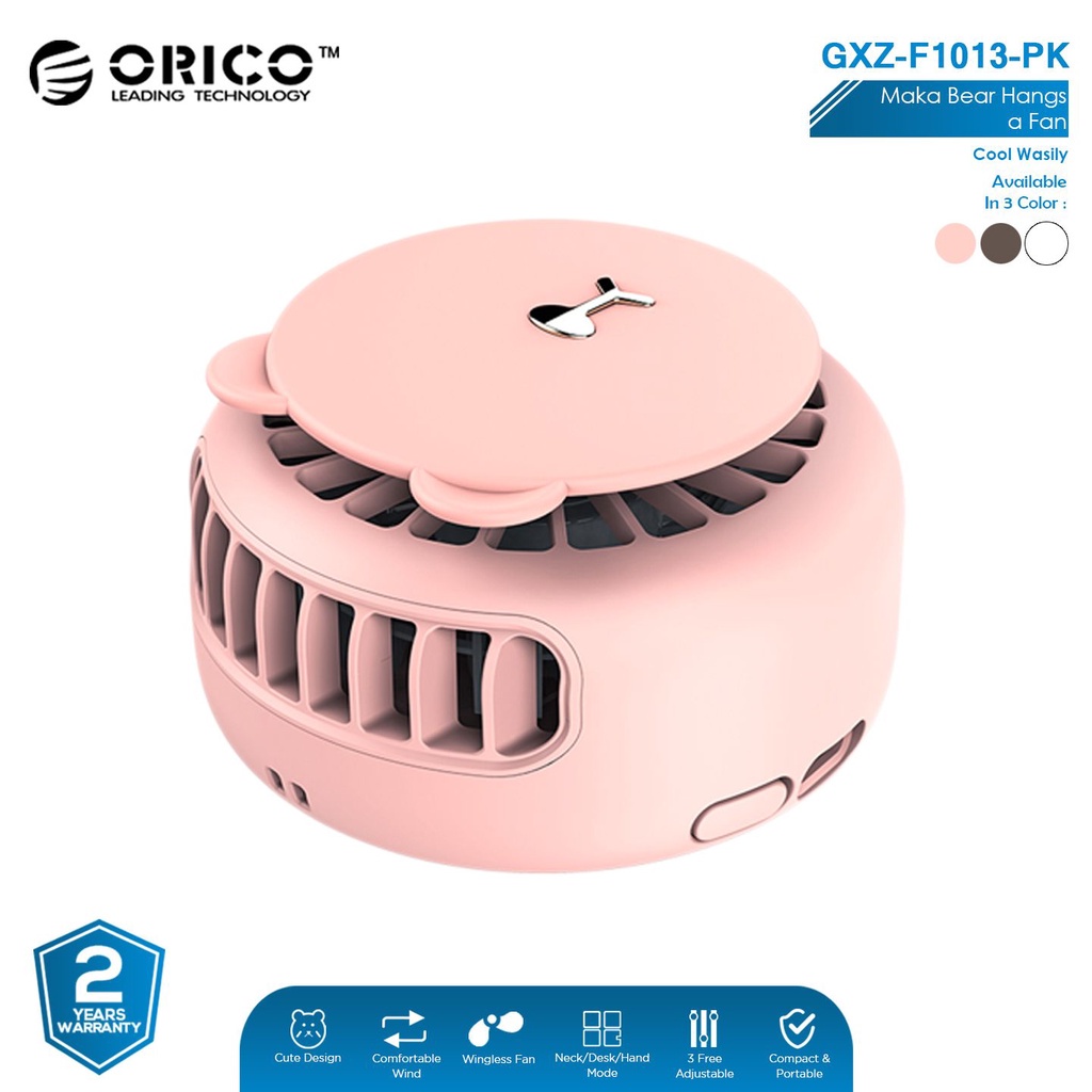 ORICO - GXZ-F1013 USB Neck Fan Maka Bear 800mAh
