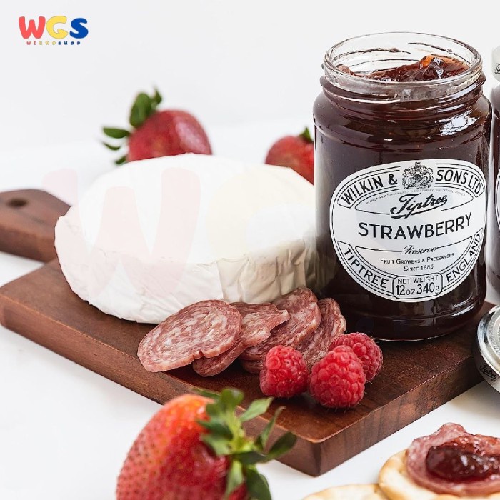 Wilkin &amp; Sons Selai Tiptree Strawberry Jam Preserve Spread 340g