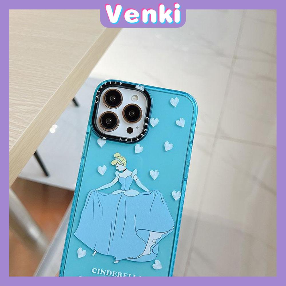 Venki - Case iPhone 11 iPhone Case Soft Case Bening Case Tebal Tahan Guncangan Bingkai Kamera Lucu Kartun Putri Kompatibel dengan iPhone 14 Pro Max 13 Pro Max 12 Pro Max 11 Pro Max XR XS