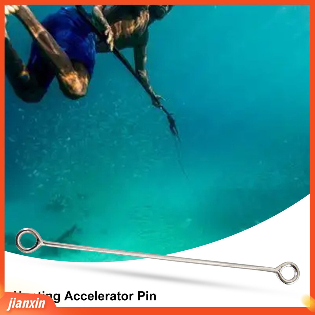 (In Stock) Diving Memancing Speed Needle Aksesoris Tali Portabel Tahan Karat Jarum Percepatan Laut Stainless Steel Heavy Duty Untuk Bawah Air