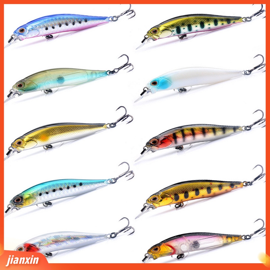 (in Stock) 8.4g Umpan Umpan Kait Tajam Semua Aplikasi Air Meningkatkan Tingkat Memancing Built-in Ikan Kecil Hovering Colorful Buatan Lure Memancing Luar Ruangan
