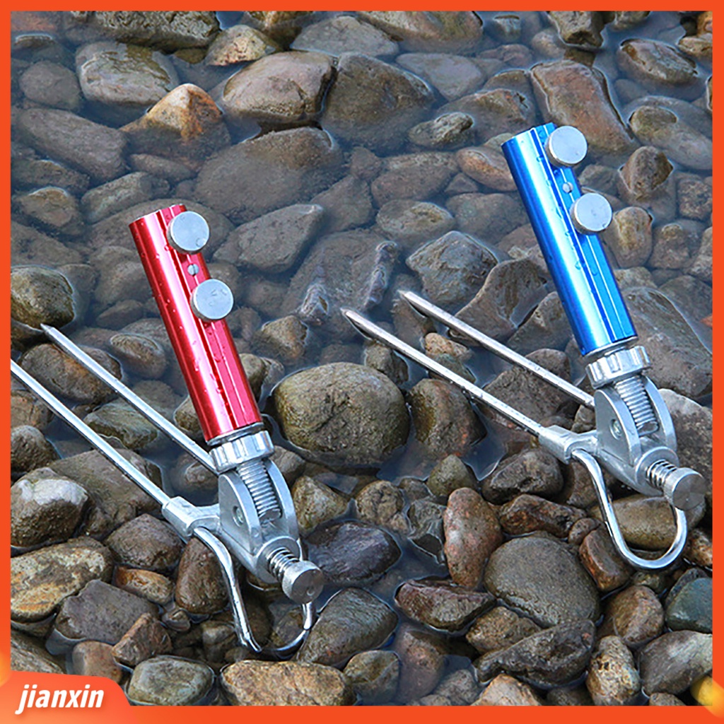 (In Stock) Holder Joran Pancing Adjustable Bahan Aluminium Alloy Braket Batang Universal Untuk Ikan Gurame