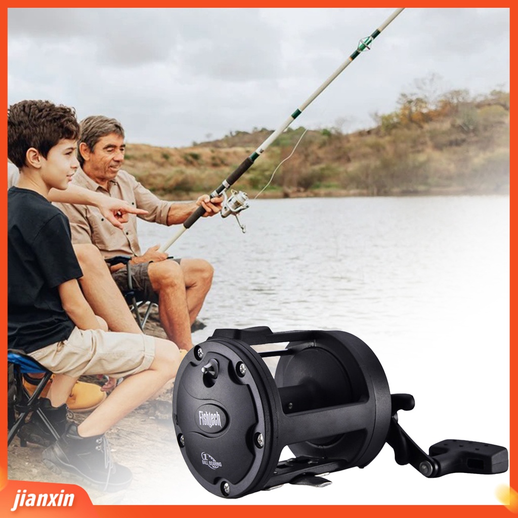 (In Stock) Baitcasting Reel Pancing Troli Roda Garis Ikan Laut Untuk Angling