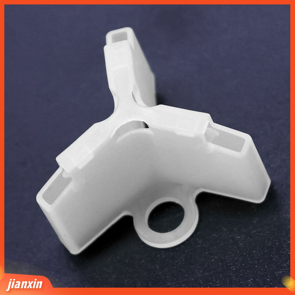 (In Stock) 100Pcs /Set Treble Hooks Cover Anti Gores Kekuatan Tinggi Putih Ringan Tahan Lama Treble Hook Sarung Case Sarung Untuk Outdoor