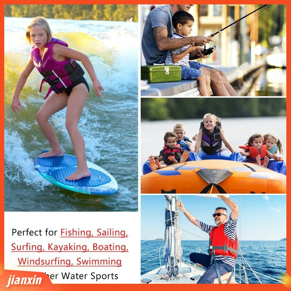 (In Stock) Adjustable Dewasa Kayak Rafting Kano Berperahu Renang Pelampung Rompi Jaket