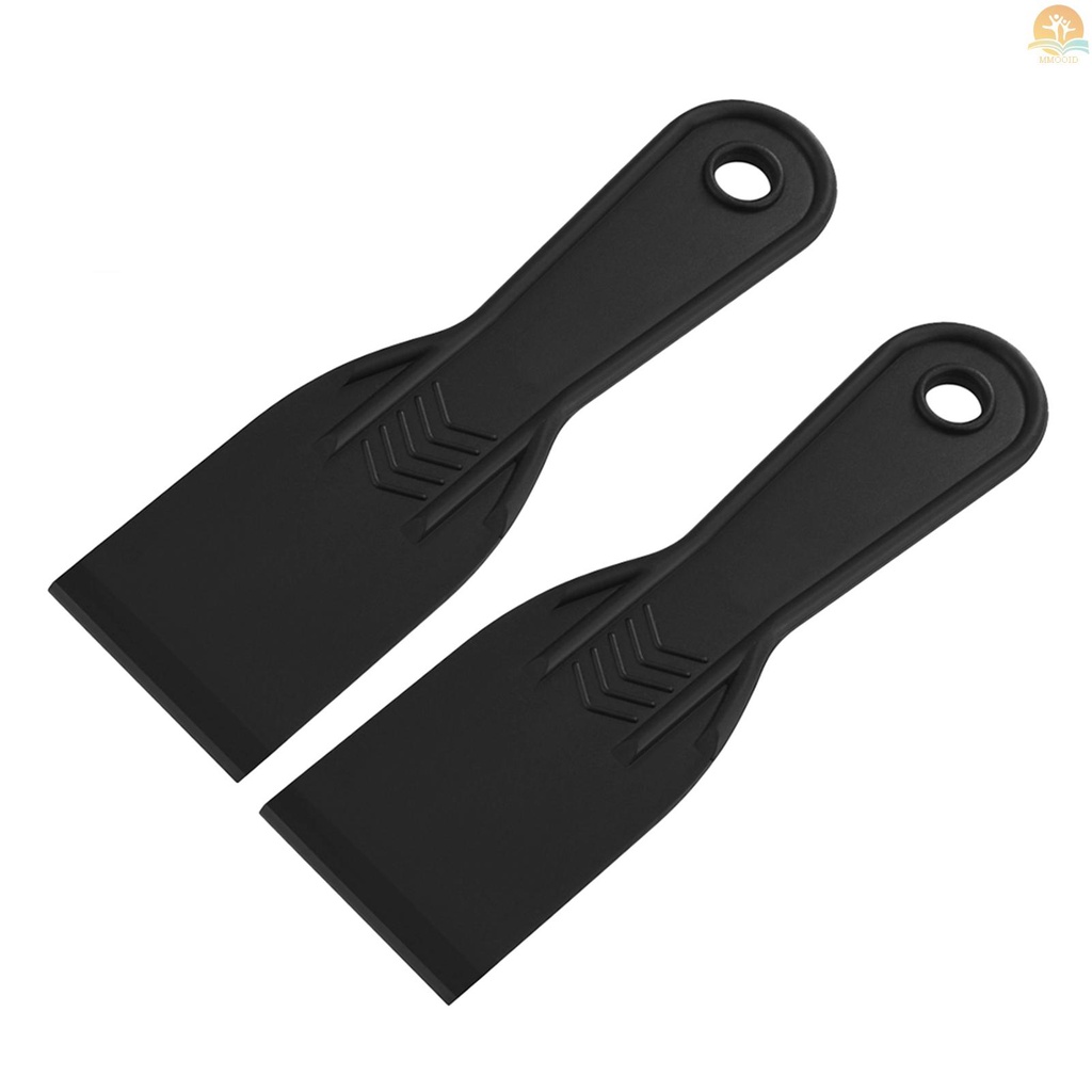 In Stock 2pcs SLA DLP UV Resin 3D Printing Model Sekop Alat Penghilang Plastik Spatula Sekop Hitam Kompatibel Dengan Creality Anycubic Wanhao TENLOG Printer 3D