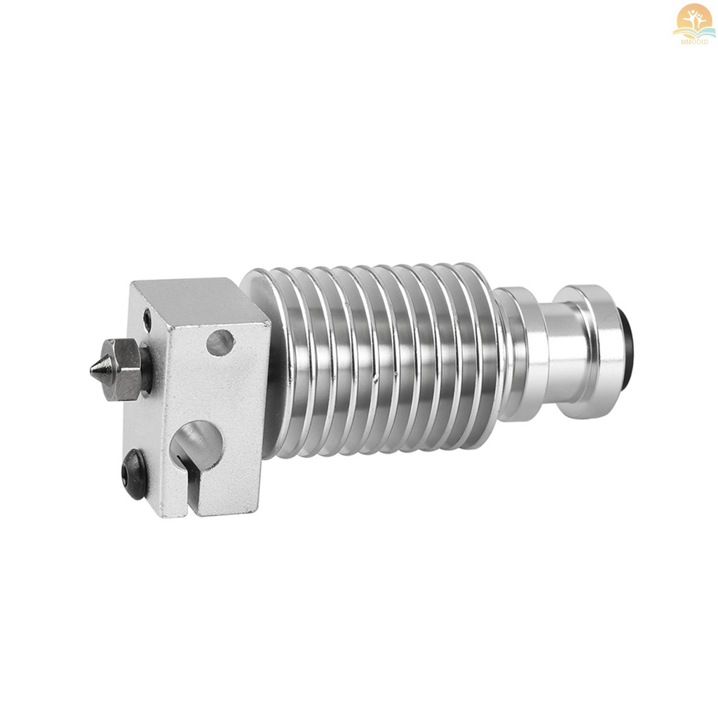 In Stock Heatsink Extruder Radiator Dengan Collet Clip V6 Nozzle 1.75mm Filament Hotend Kompatibel Dengan PT100 Prusa I3 MK3 Printer 3D