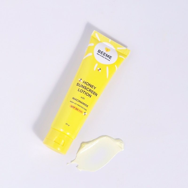 [ DBI ] BEEME Sunscreen Lotion sunblock with Niacinamide UV Protection perlindungan matahari Bisa COD Bayar di tempat