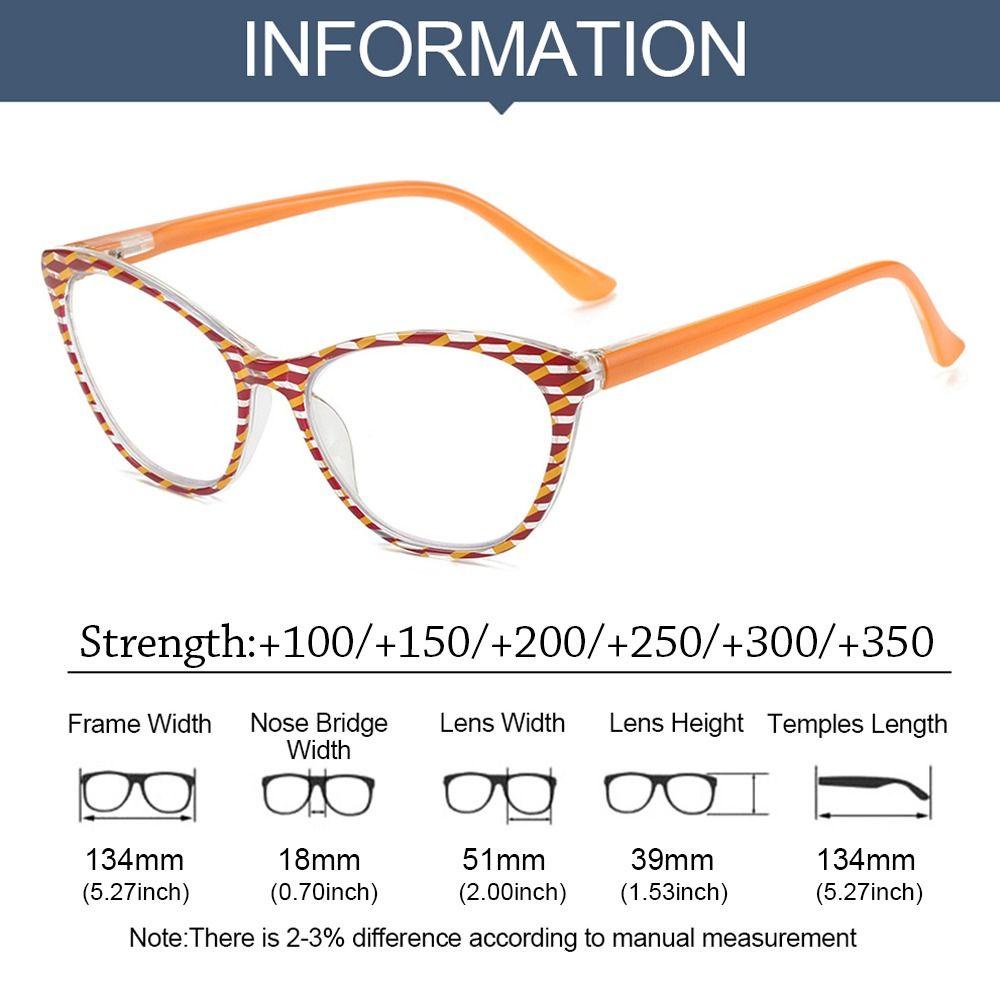 LILY Frame Ultra Ringan, Kacamata Baca Bifokal Elegan, Pelindung Mata Fashion Kacamata Hiperopia Vintage Portabel Untuk Pria Wanita