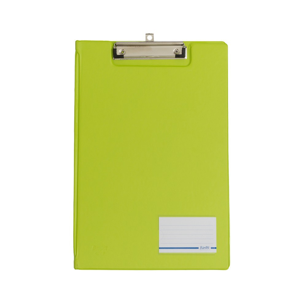 

[Artomas] Bantex Clipboard With Cover Folio Lime 4211 65