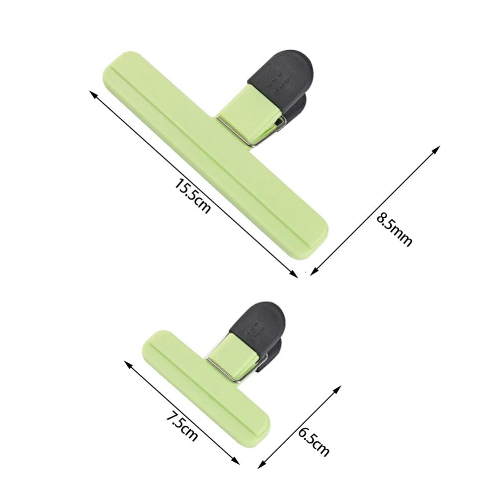 C5goon Klip Tas Makanan Portabel Penyimpanan Tas Klip Makanan Ringan Segar-Menjaga Klip Tas Sealer Rumah Tangga Penjepit Anti Lembab Memo Notes Klip A7I9