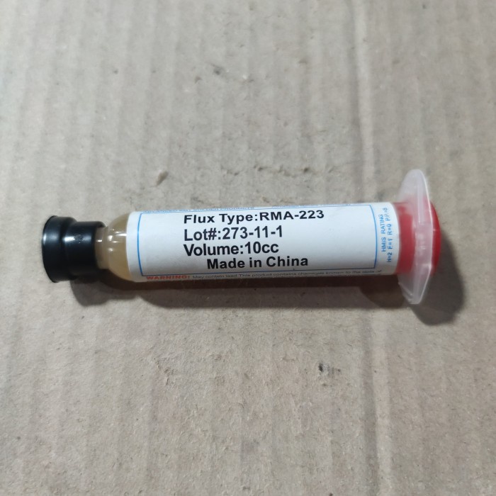 Flux suntik / flux timah solder suntik / songka suntik