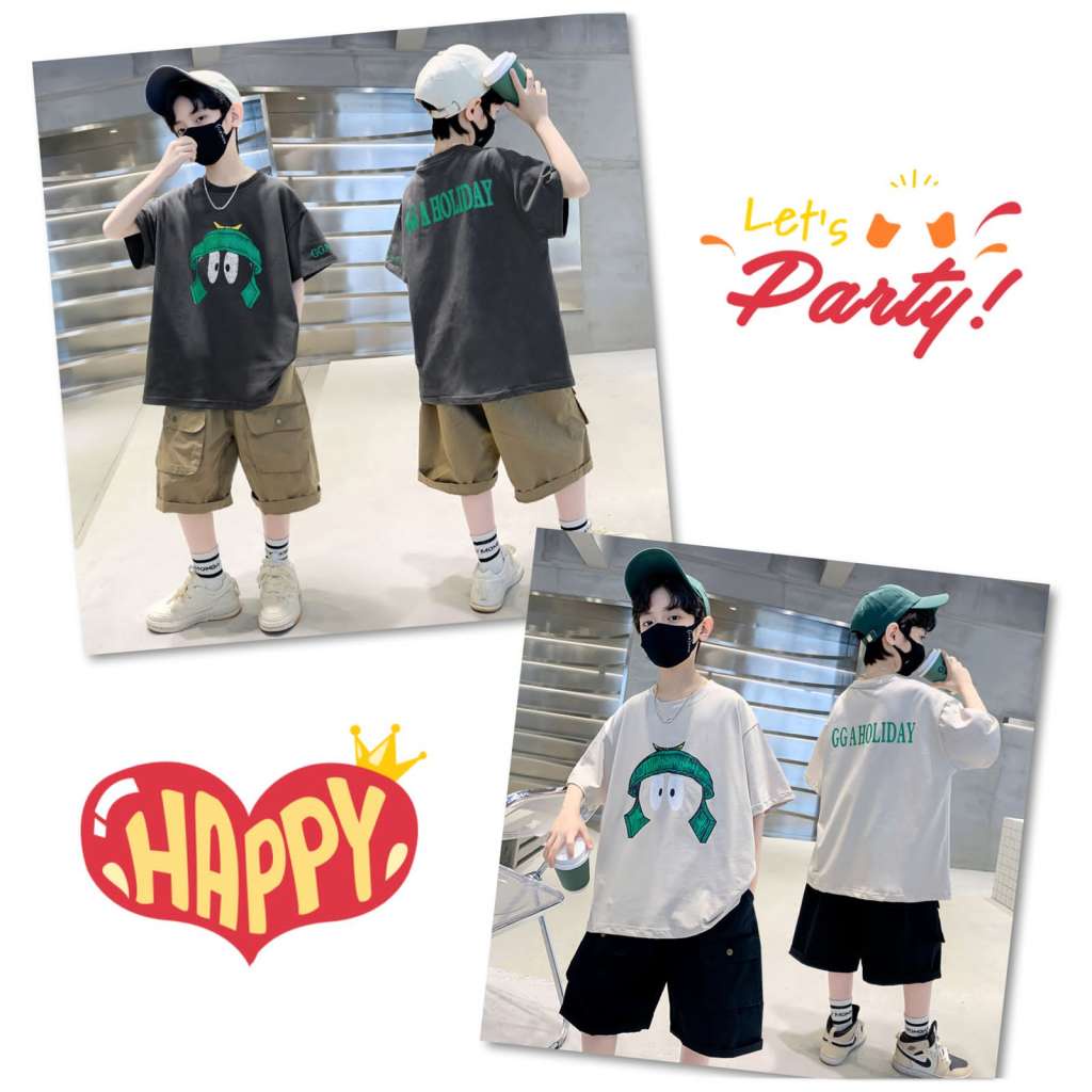 SETELAN COWOK MARVIN THE MARTIAN