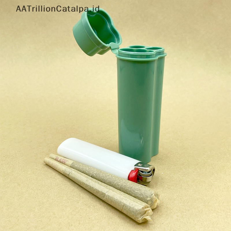 Aatrililioncatalpa OG HIT KIT. Double joint/ Tumpul holder, doob tube, pre-roll case. Id