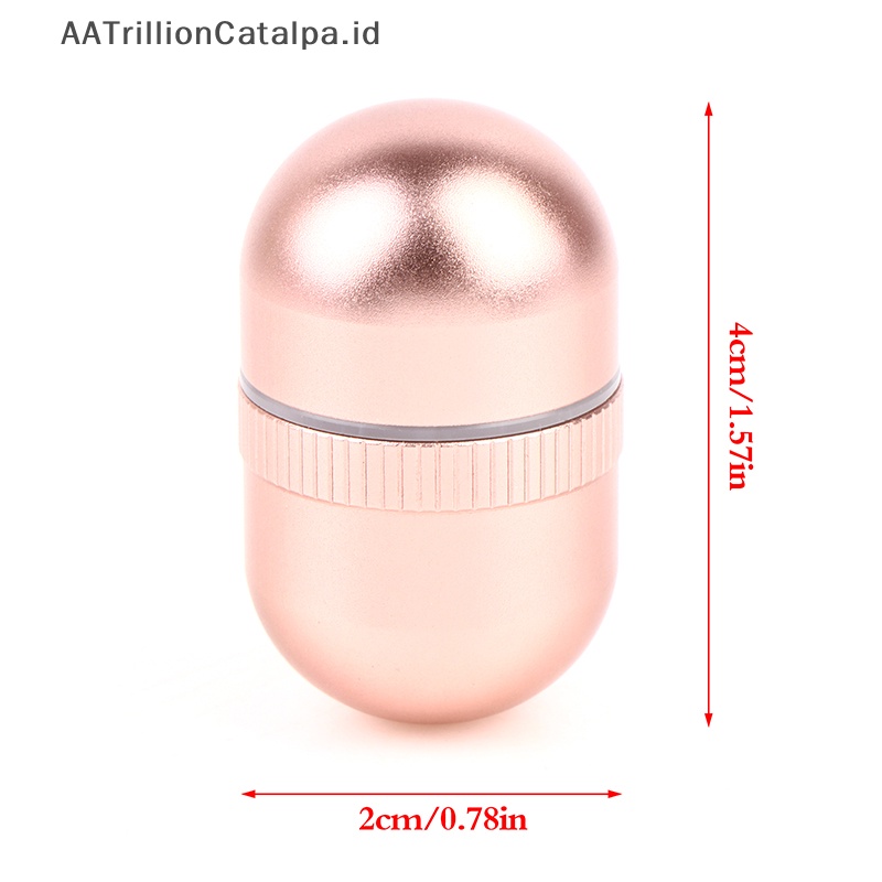 Aatrillioncatalpa Roller Penyerap Minyak Wajah MINI Bola Batu Vulkanik Penghilang Minyak Rolling Ball ID