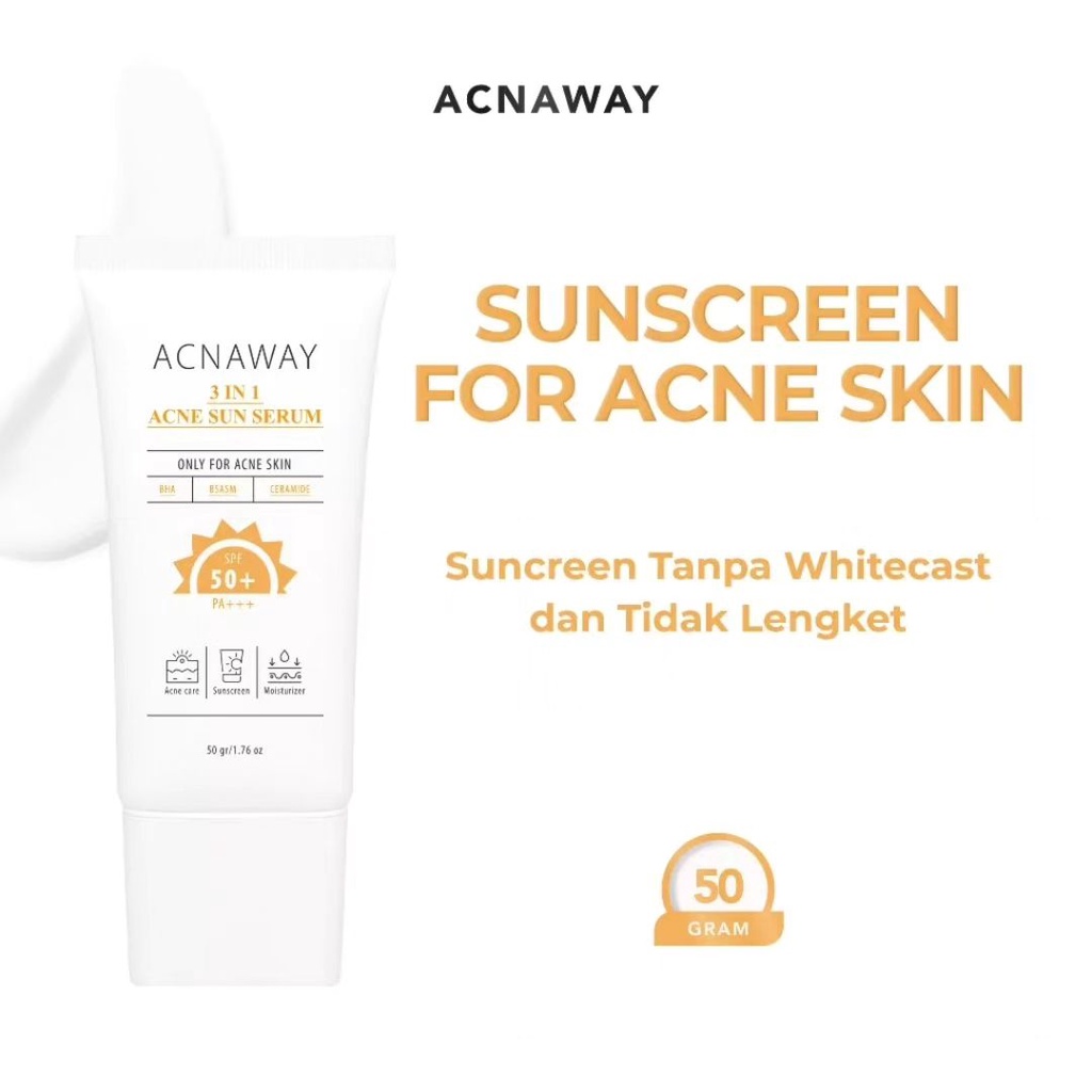 ACNAWAY Sunscreen Serum 3in1 Acne Sun Serum