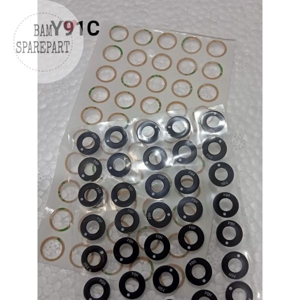 Kaca kamera lensa kamera belakang Vivo Y91C ~ kaca kamera hp ~ sparepart hp