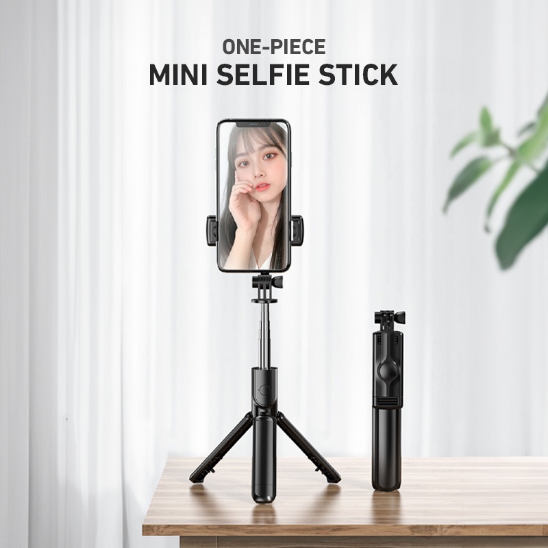 olla Tongsis Tripod 3in1 Remote Selfie Bluetooth R1 - Tongsis Bluetooth