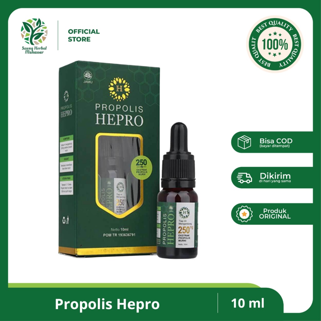 Propolis Hepro 10 ml Asli 100%