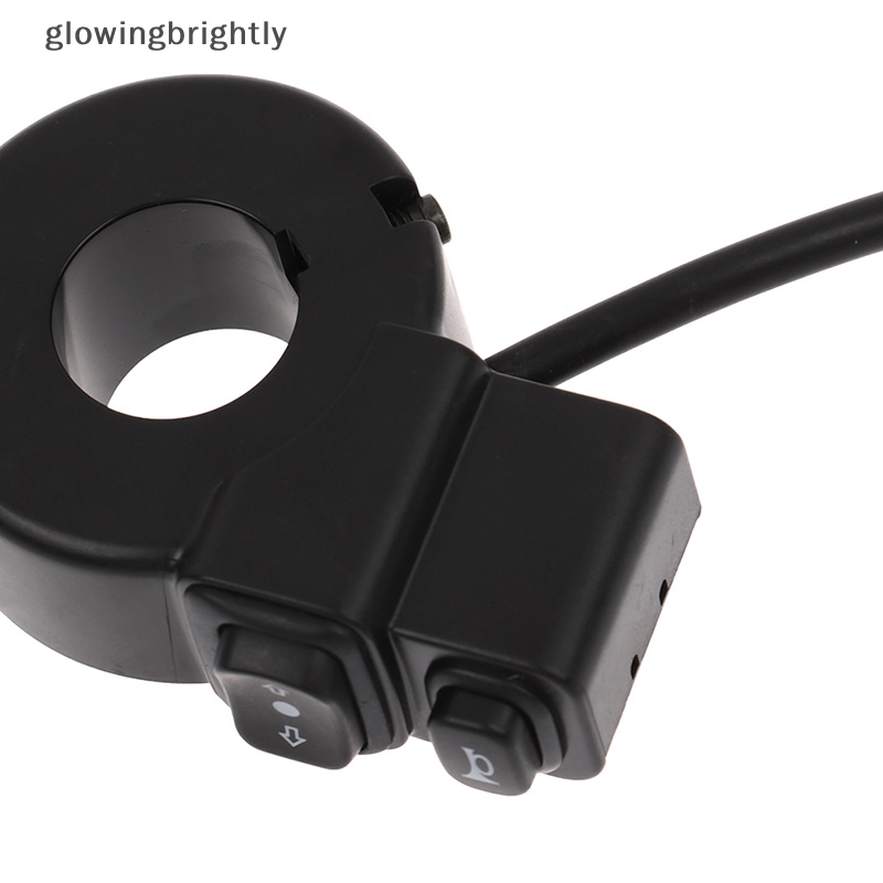 [glowingbrightly] Saklar 3in1 Motor Skuter Sepeda Listrik Sein Tombol Klakson 22mm TFX