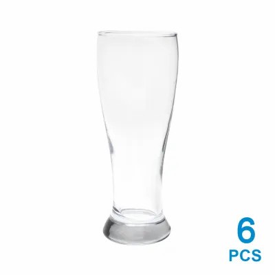 Libbey Gelas Bir 473 Ml Set 6 Pcs Giant BEER GLASS Transparan 10517484