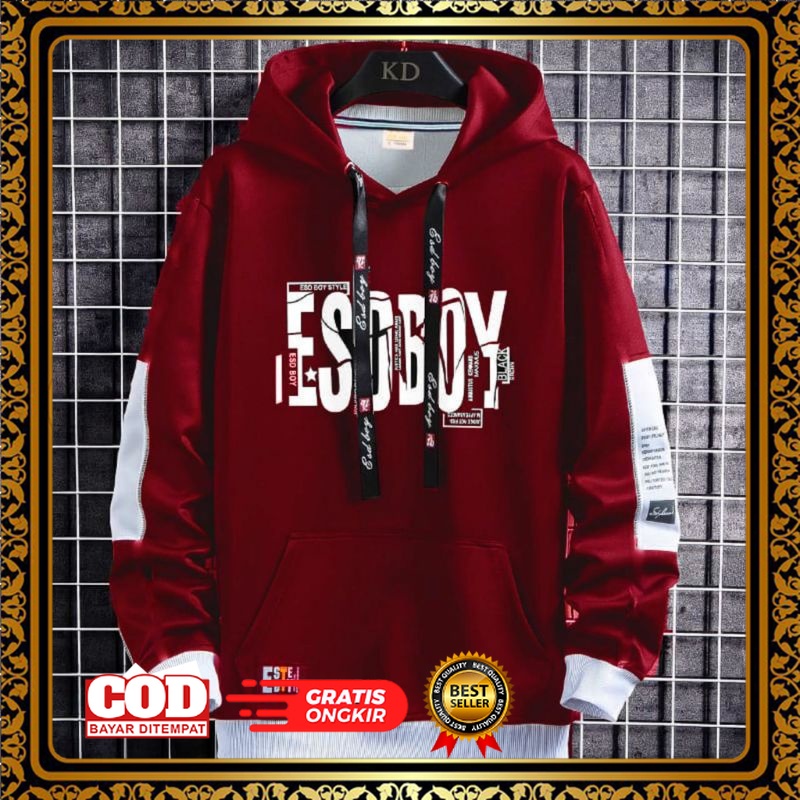 JACKET HODIEE OUTWEAR TRENDY /SWEATER - ESOBOY HOODIE JUMPER - BAHAN TEBAL,  LEMBUT - HARGA TERMURAH
