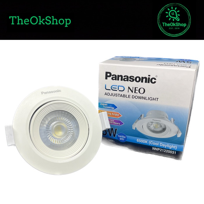 Lampu Spotlight Panasonic 5Watt 5 W LED COB NEO Spot Downlight Sorot