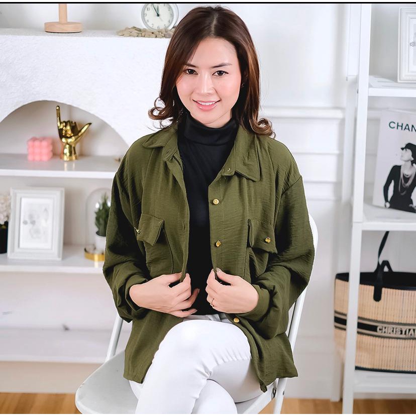 Kemeja Rayon Crinkle TERMURAH/Kemeja Crinkle air flow