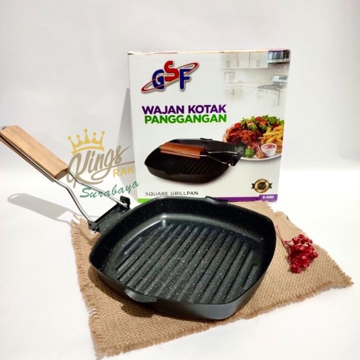 GSF WAJAN KOTAK PANGGANGAN / SQUARE GRILLPAN